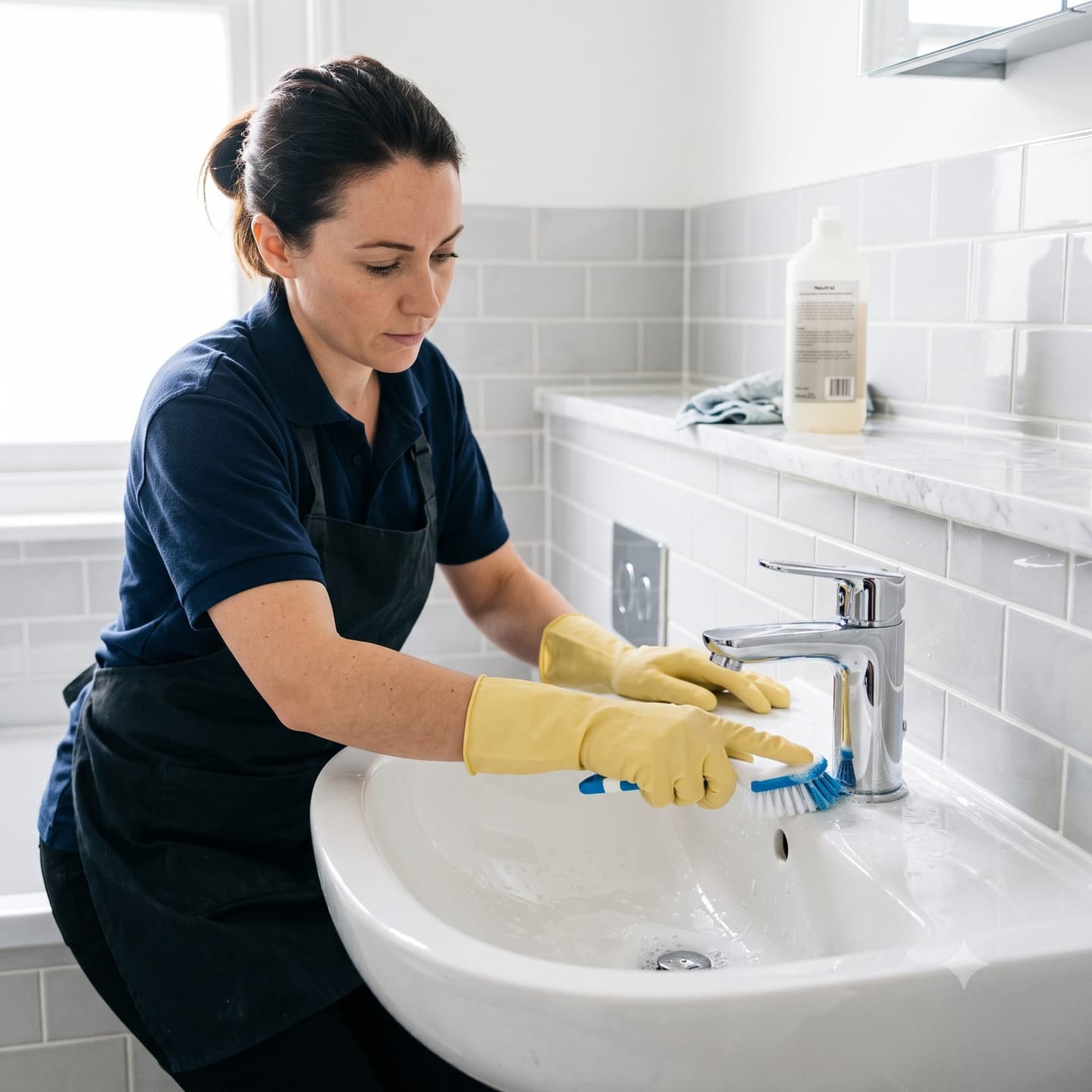 Bathroom cleaning